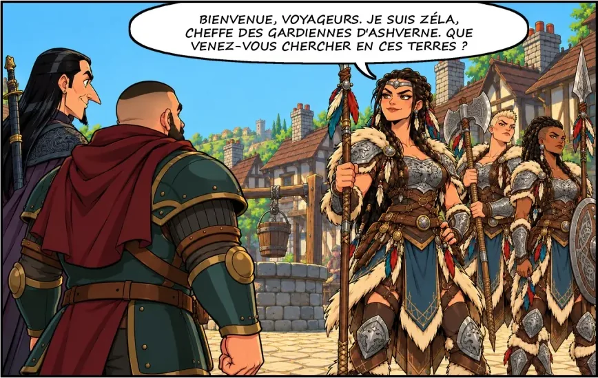 Chapitre II, planche 2, case 4
