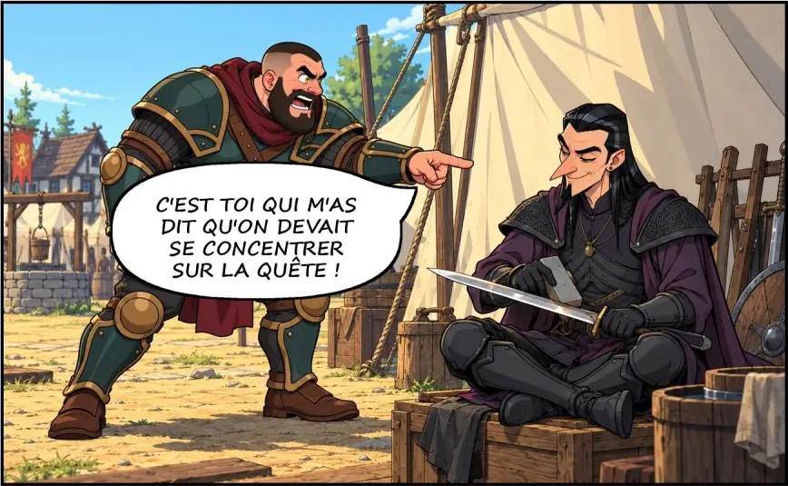 Chapitre III, planche 1, case 5