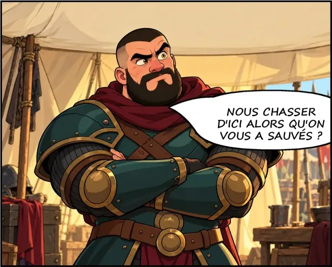 Chapitre III, planche 2, case 4