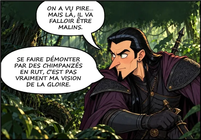Chapitre IV, planche 1, case 6