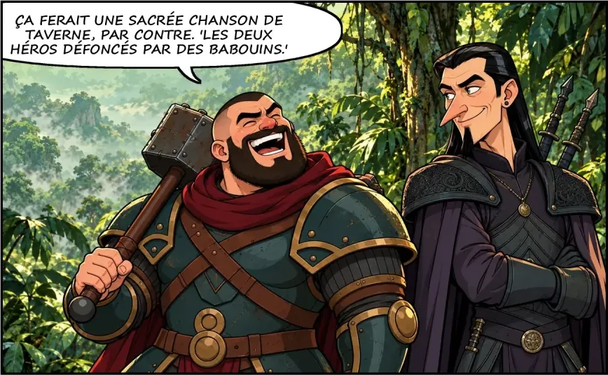 Chapitre IV, planche 2, case 1
