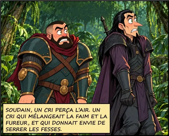 Chapitre IV, planche 2, case 7