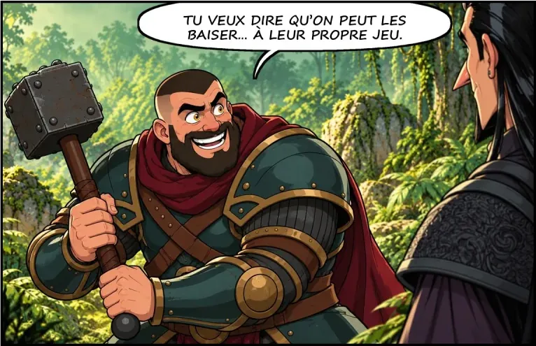 Chapitre IV, planche 3, case 6