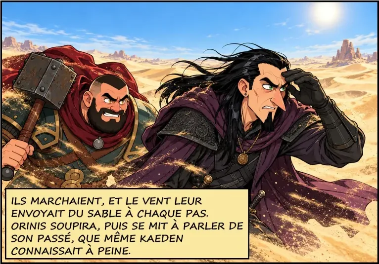 Chapitre V, planche 1, case 6