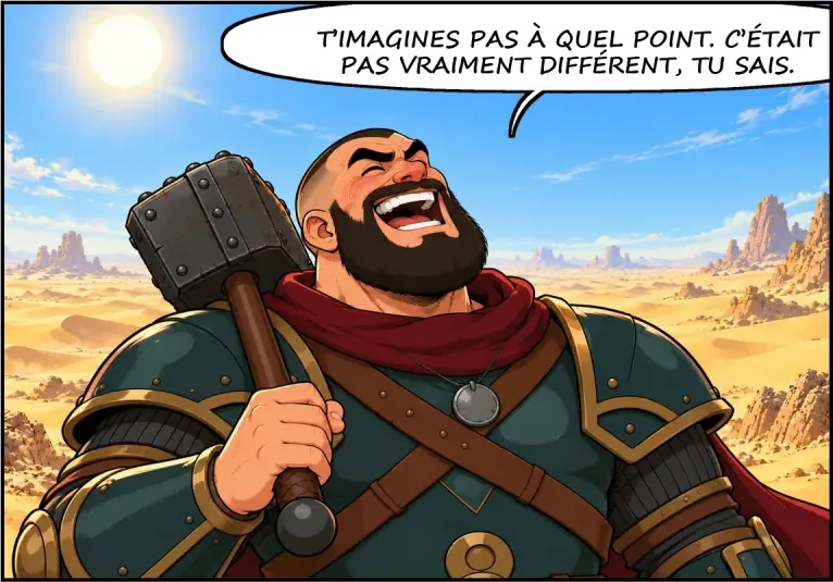 Chapitre V, planche 3, case 2