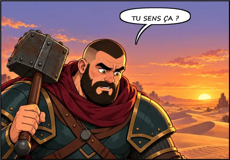 Chapitre V, planche 4, case 2