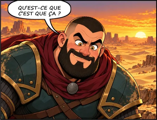 Chapitre V, planche 6, case 3