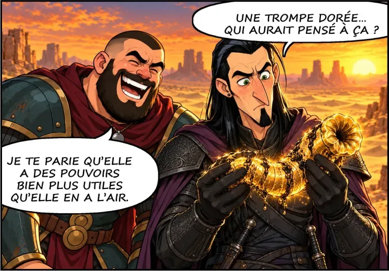 Chapitre V, planche 6, case 5