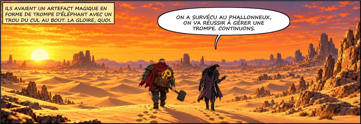 Chapitre V, planche 6, case 6