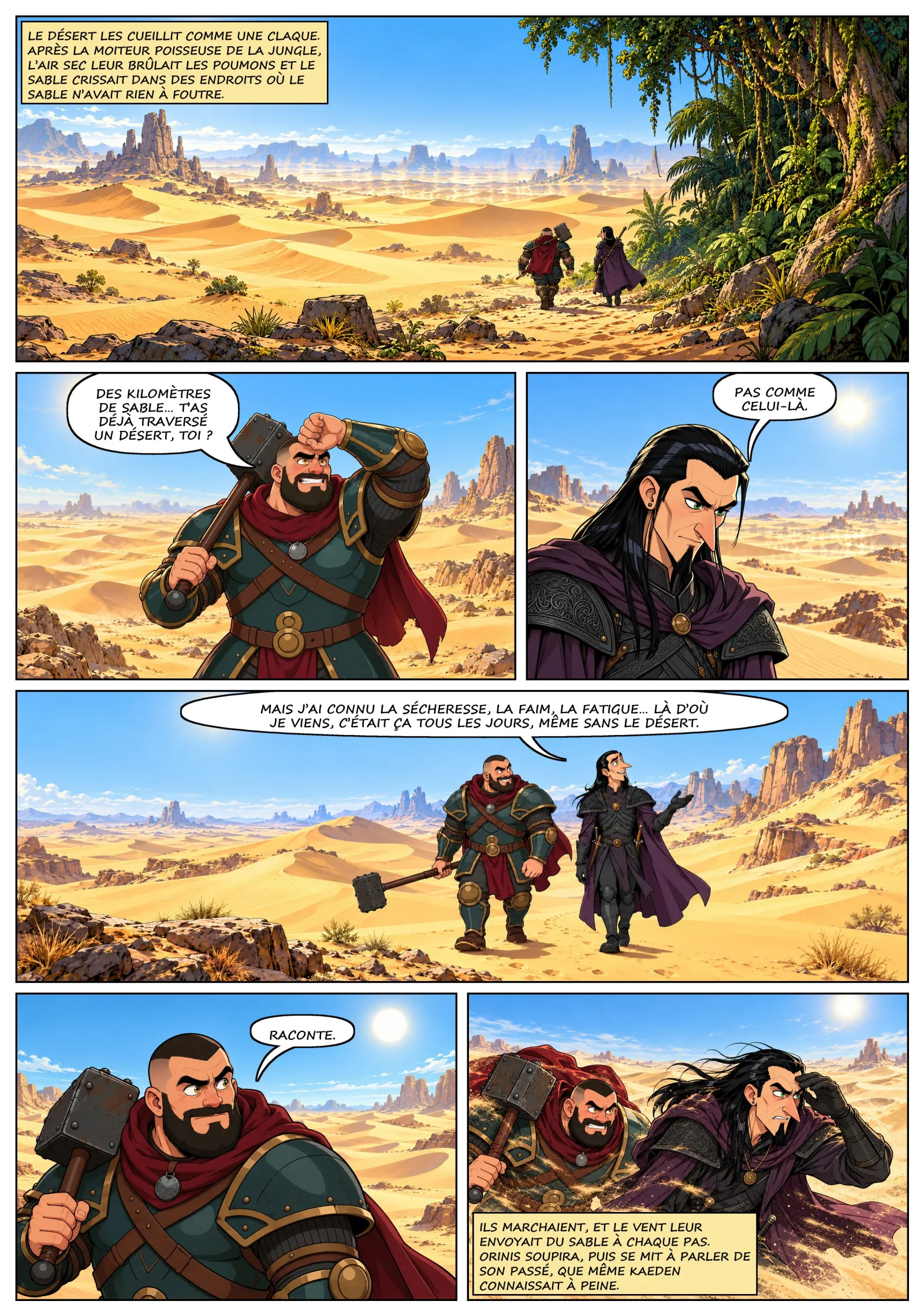 Chapitre V, planche 1