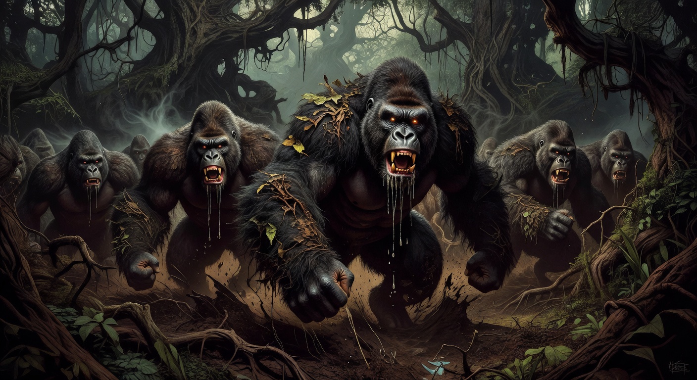 Les Gorilles de la Jungle Maudite